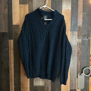 Handmade wool sweater from Ireland, like new
